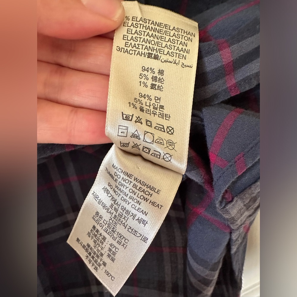 Burberry Button Down - image 4